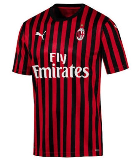 AC Milan 2019/2020 home retro shirt