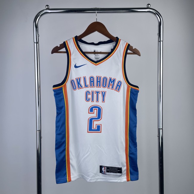 Oklahoma City Thunder NBA Shirt White ALEXANDER 2