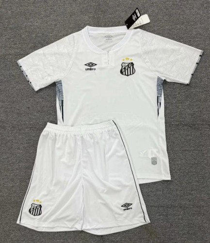 Santos 24/25 home full set kit (Adult and Kids) Neymar