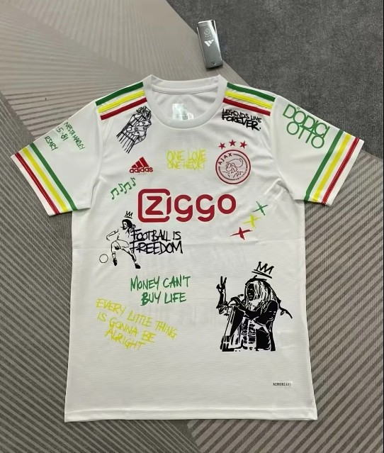 2021/2022 Ajax x One love special version shirt white