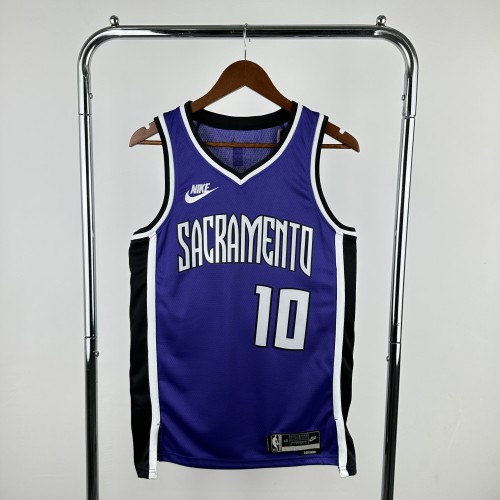 Sacramento Kings NBA Shirt 2025 Season Retro Version Derozan 10
