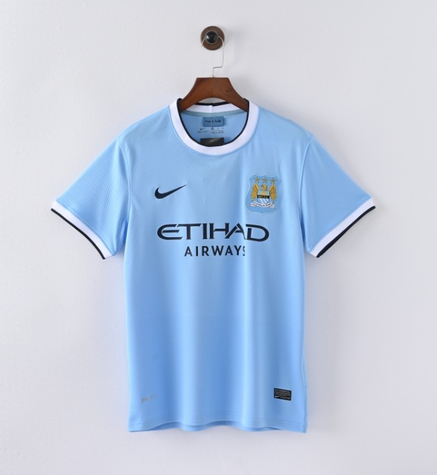 Manchester City 2013/2014 home retro shirt