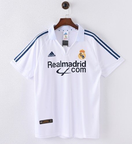 Real Madrid 2001/2002 home retro shirt