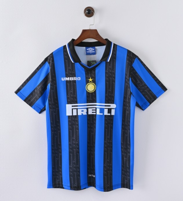 Inter Milan 1997/1998 home retro shirt