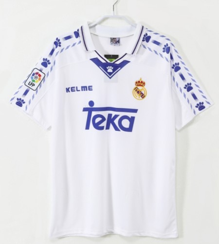 Real Madrid 1996/1997 home retro shirt