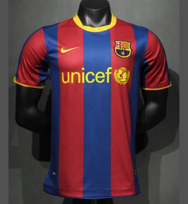 Barcelona 2010/2011 home retro shirt Player version Messi