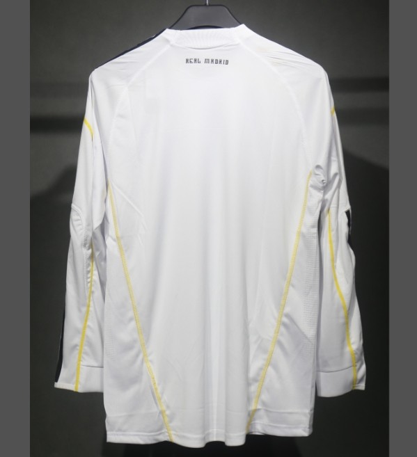Real Madrid 2009/2010 home retro shirt Player version long-sleeve Ronaldo KAKA