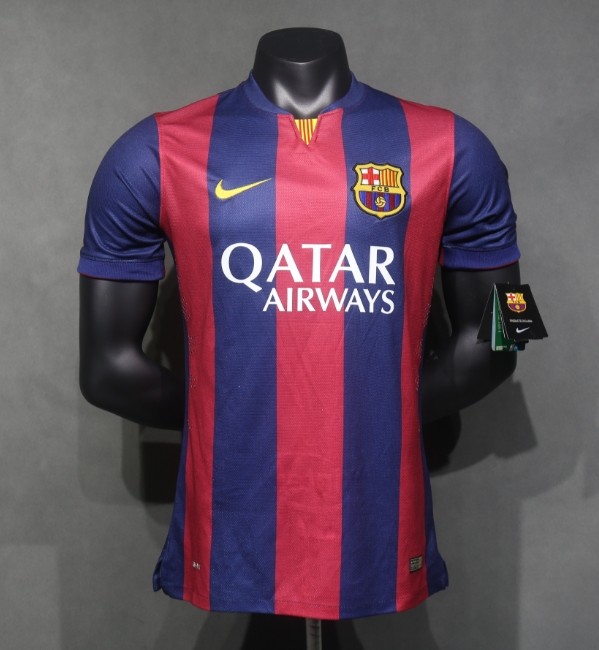 Barcelona 2014/2015 home retro shirt Player version Messi