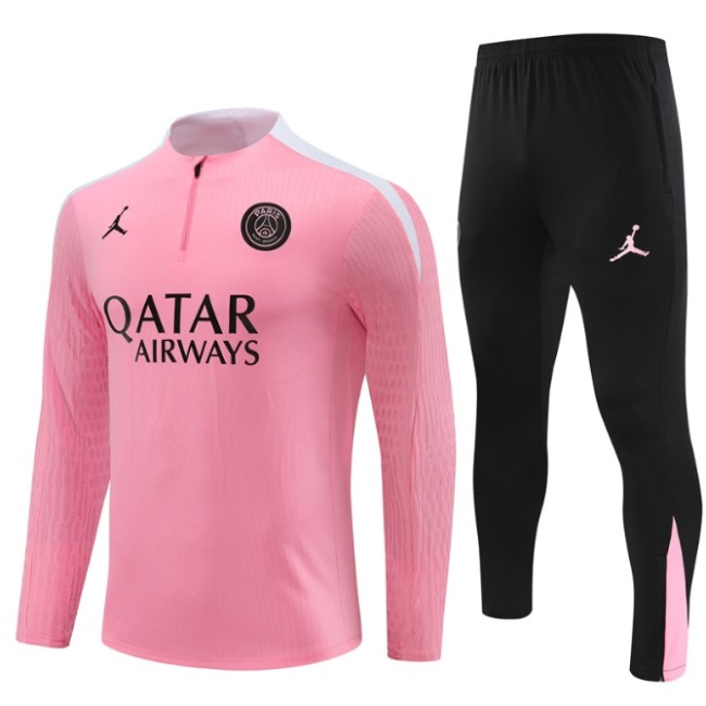 Paris Saint-Germain PSG 2024/2025 1/4 zipper NK tracksuit pink
