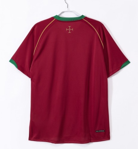 Portugal 2006 home retro shirt Ronaldo