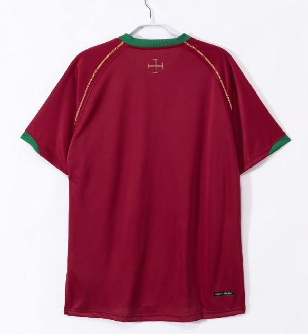 Portugal 2006 home retro shirt Ronaldo