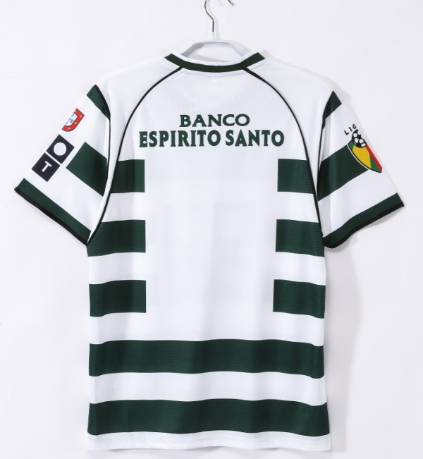 Sporting CP 2001/2003 retro home shirt Ronaldo