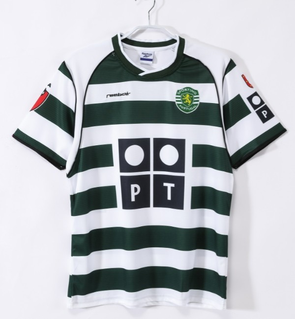 Sporting CP 2001/2003 retro home shirt Ronaldo