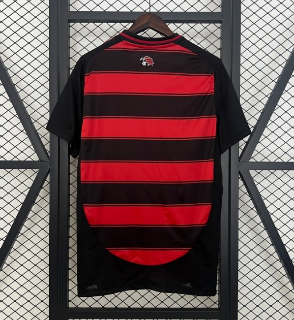 FC Flamengo 2025/2026 home shirt (with full set sponsor)