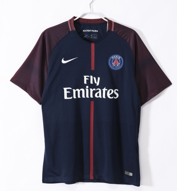 Paris Saint-Germain PSG 2017/2018 home retro shirt Mbappe Neymar