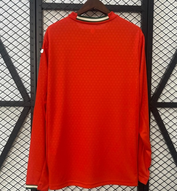 Portugal 2025 home shirt Ronaldo long-sleeve