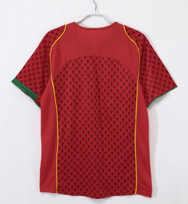 Portugal 2004 home retro shirt Ronaldo