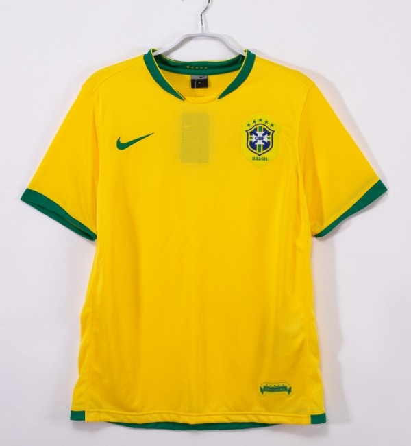 Brazil 2006 home shirt Ronaldo9 Ronaldinho Kaka