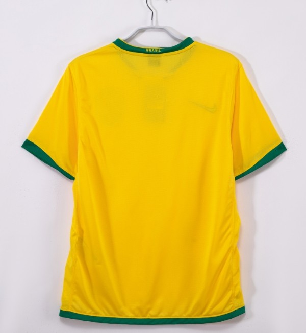 Brazil 2006 home shirt Ronaldo9 Ronaldinho Kaka