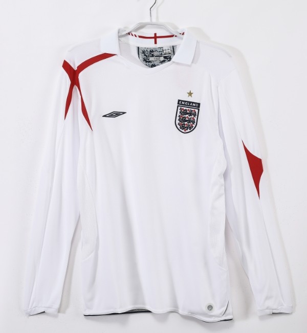 England 2006 home shirt  BECKHAM (long sleeve)
