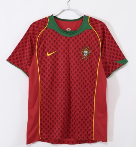 Portugal 2004 home retro shirt Ronaldo