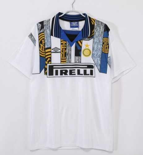 Inter Milan 1995/1996 away retro shirt
