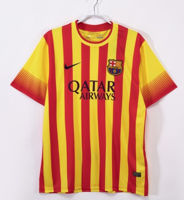 Barcelona 2013/2014 away retro shirt Messi Neymar JR