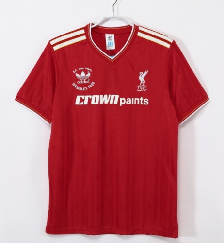 Liverpool 1986/1987 home retro shirt