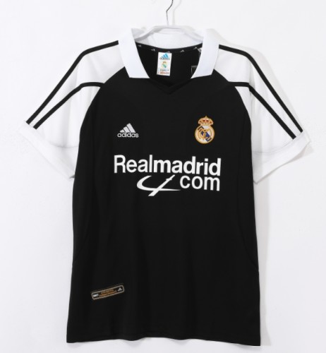 Real Madrid 2001/2002 away retro shirt