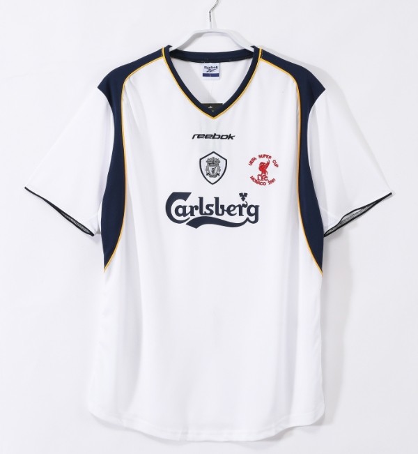 Liverpool 2001/2002 away retro shirt
