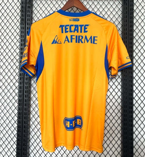 Tigres UANL 2025/2026 home shirt