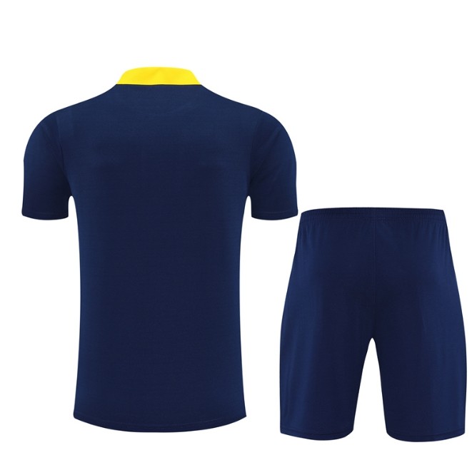 Atlético de Madrid 2025/2026 short sleeve and shorts tracksuit royal blue