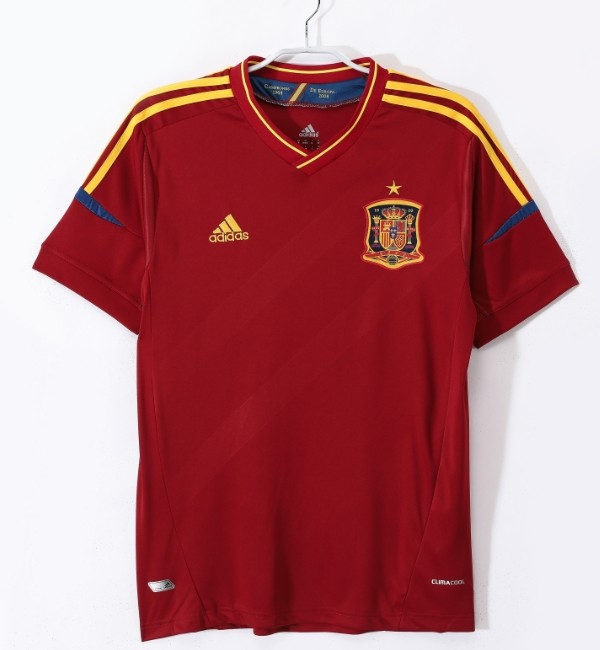 Spain 2012 home retro shirt
