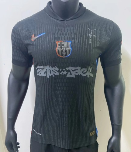 Barcelona x Travis Scott 2024/2025 away shirt  Player Version