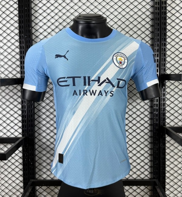 Manchester City 2025/2026 home shirt player version haaland