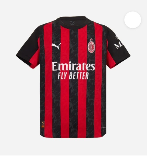 AC Milan 2025/2026 home shirt