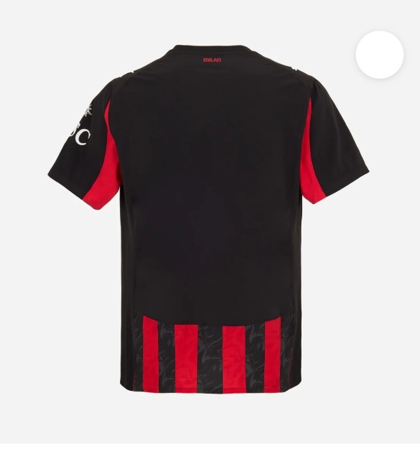 AC Milan 2025/2026 home shirt