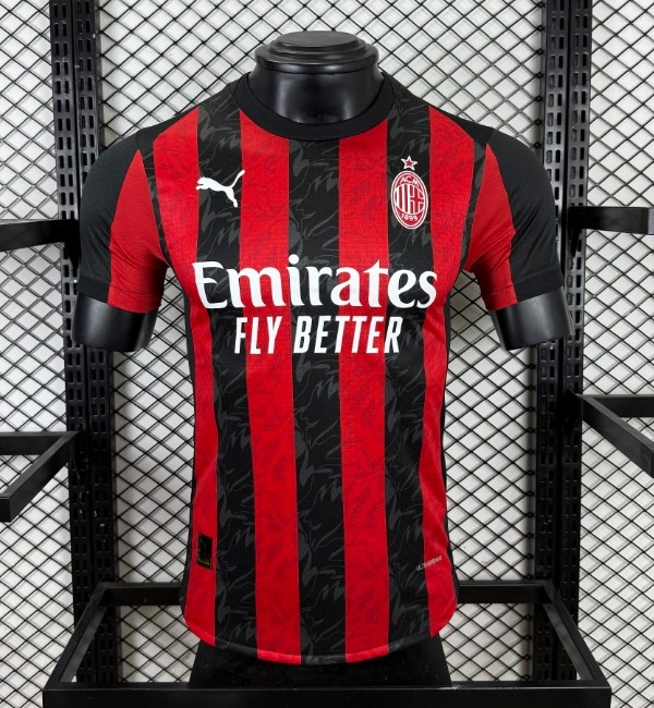 AC Milan 2025/2026 home shirt player version