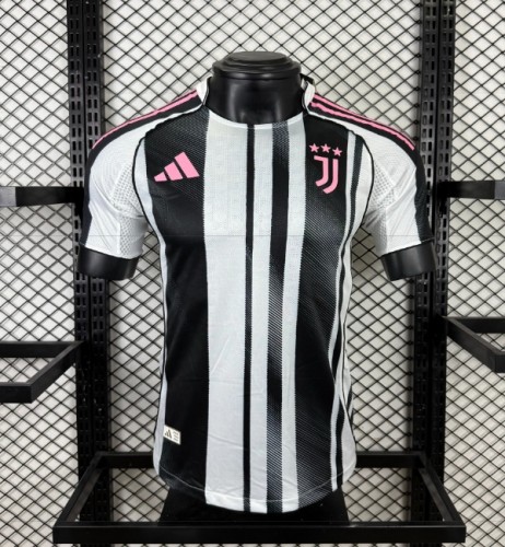 Javentus 2025/2026 home shirt player version (with sponsors)