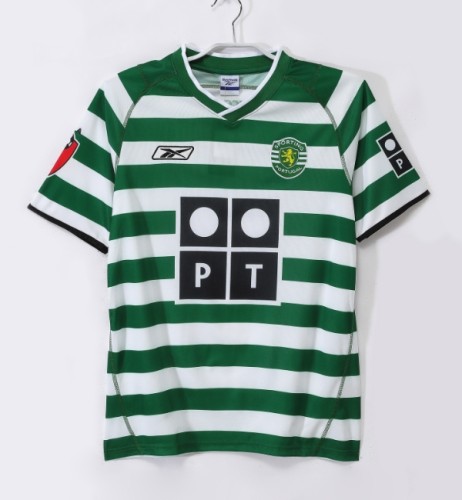 Sporting CP 2003/2004 retro home shirt Ronaldo