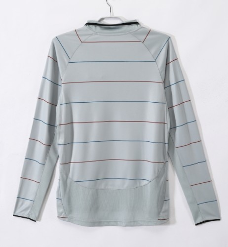 Barcelona 2003/2004 away retro shirt long-sleeve messi ronaldinho