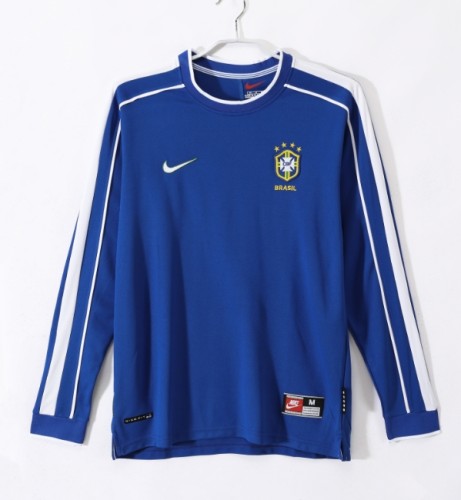 Brazil 1998 away shirt long-sleeve Ronaldo9