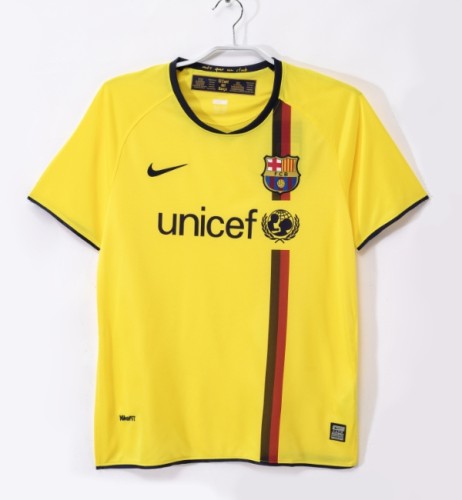 Barcelona 2008/2009 away retro shirt messi