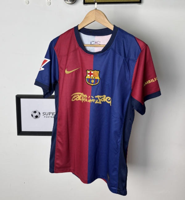 Barcelona x Travis Scott 2024/2025 home shirt Limited special version