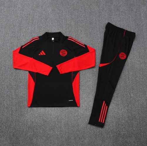 Bayren 2025/2026 1/4 zipper tracksuit black