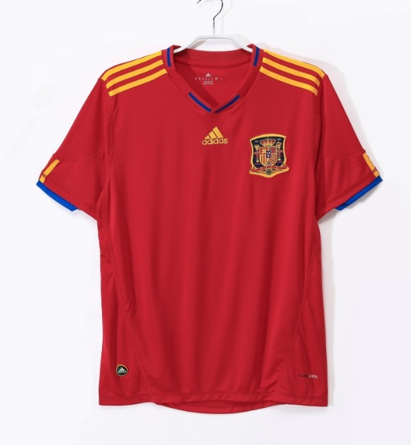 Spain 2010 home retro shirt