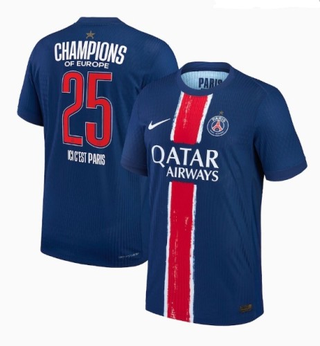 Paris Saint-Germain PSG 2025 Champions League 'Eiffel Tower Star' special shirt