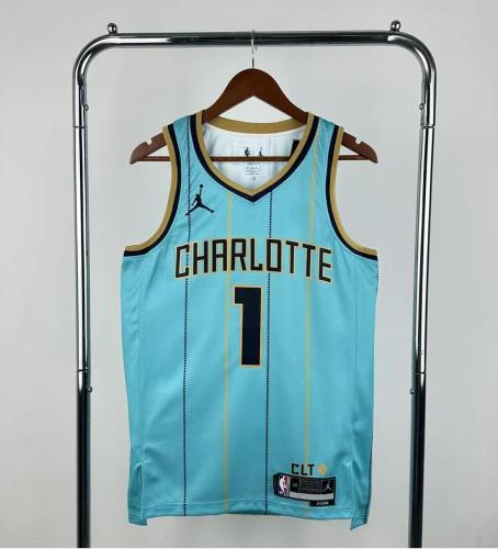 Charlotte Hornets NBA Shirt 2025 season City Version BALL 1