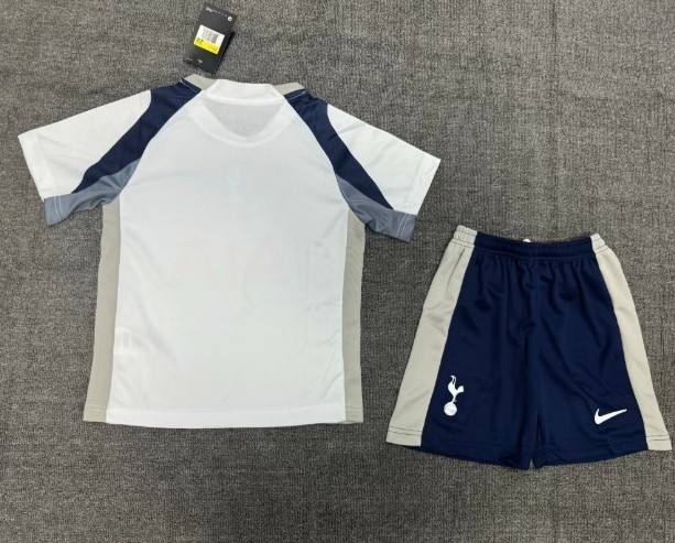 Tottenham Hotspur 2025/2026 home full set kit (Adult and Kids)