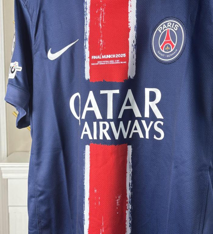 Paris Saint-Germain PSG 2024/2025 home shirt (2025 UCL Final version)